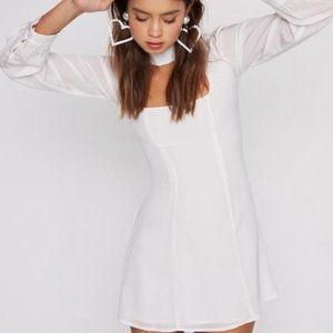 New Stone Cold Fox Paisley Silk Choker Dress